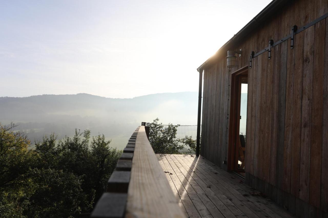 Tri Domky - Tiny Houses Depoltice Eksteriør billede