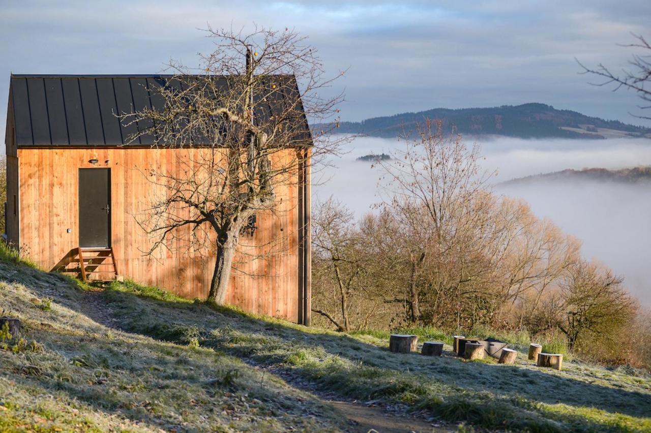 Tri Domky - Tiny Houses Depoltice Eksteriør billede