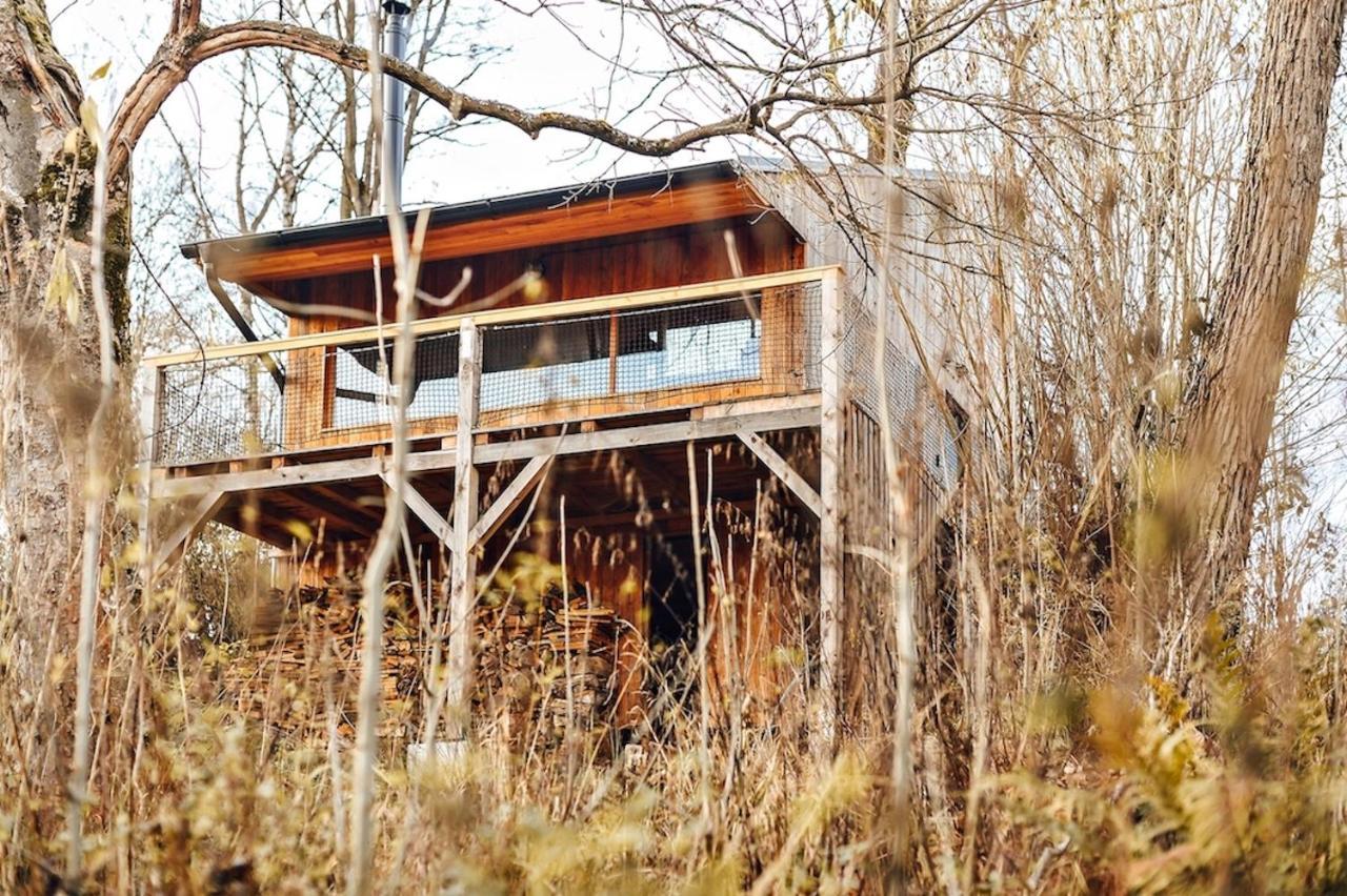 Tri Domky - Tiny Houses Depoltice Eksteriør billede