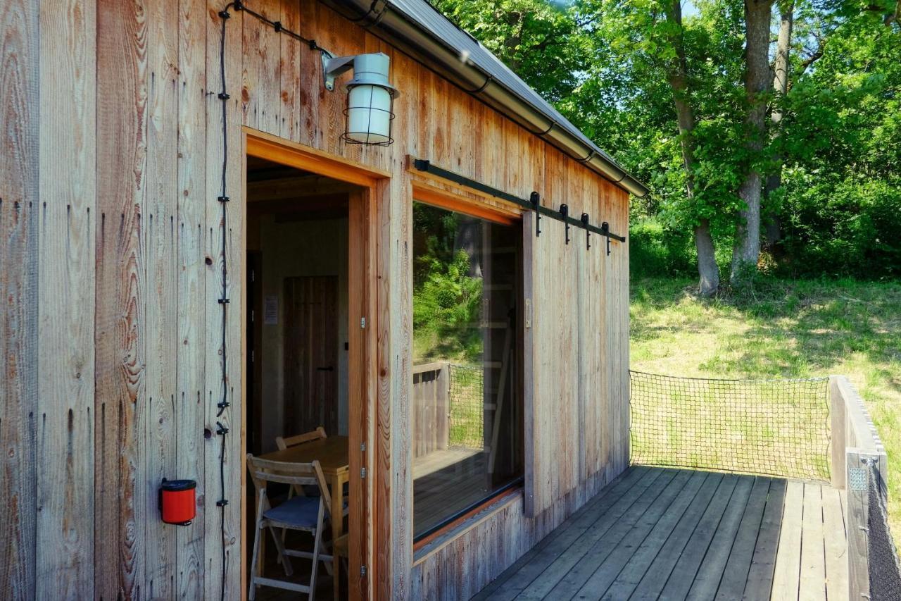 Tri Domky - Tiny Houses Depoltice Eksteriør billede