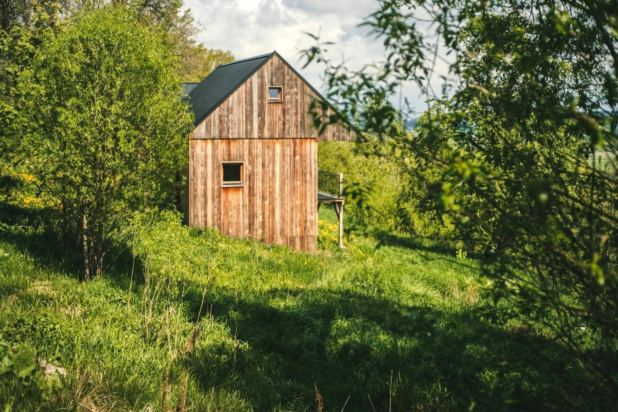 Tri Domky - Tiny Houses Depoltice Eksteriør billede