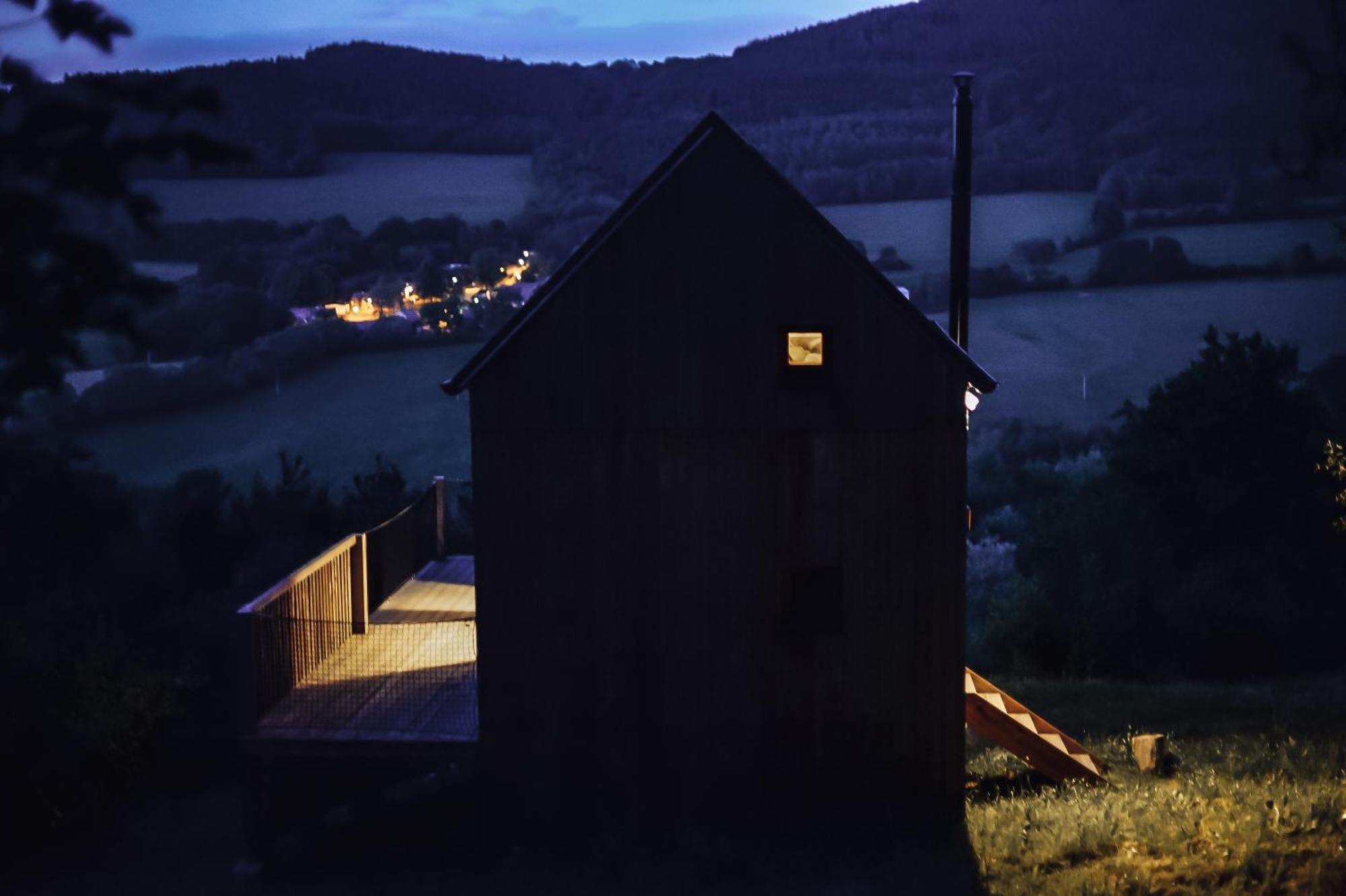 Tri Domky - Tiny Houses Depoltice Eksteriør billede