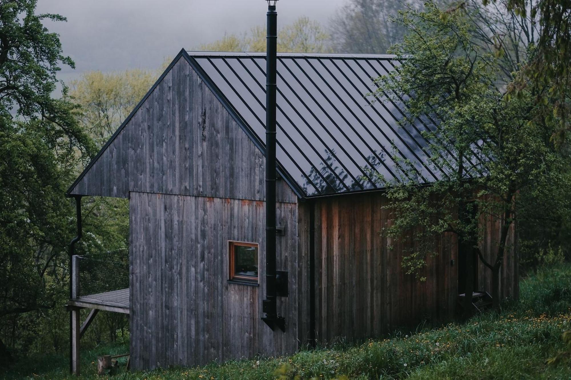 Tri Domky - Tiny Houses Depoltice Eksteriør billede