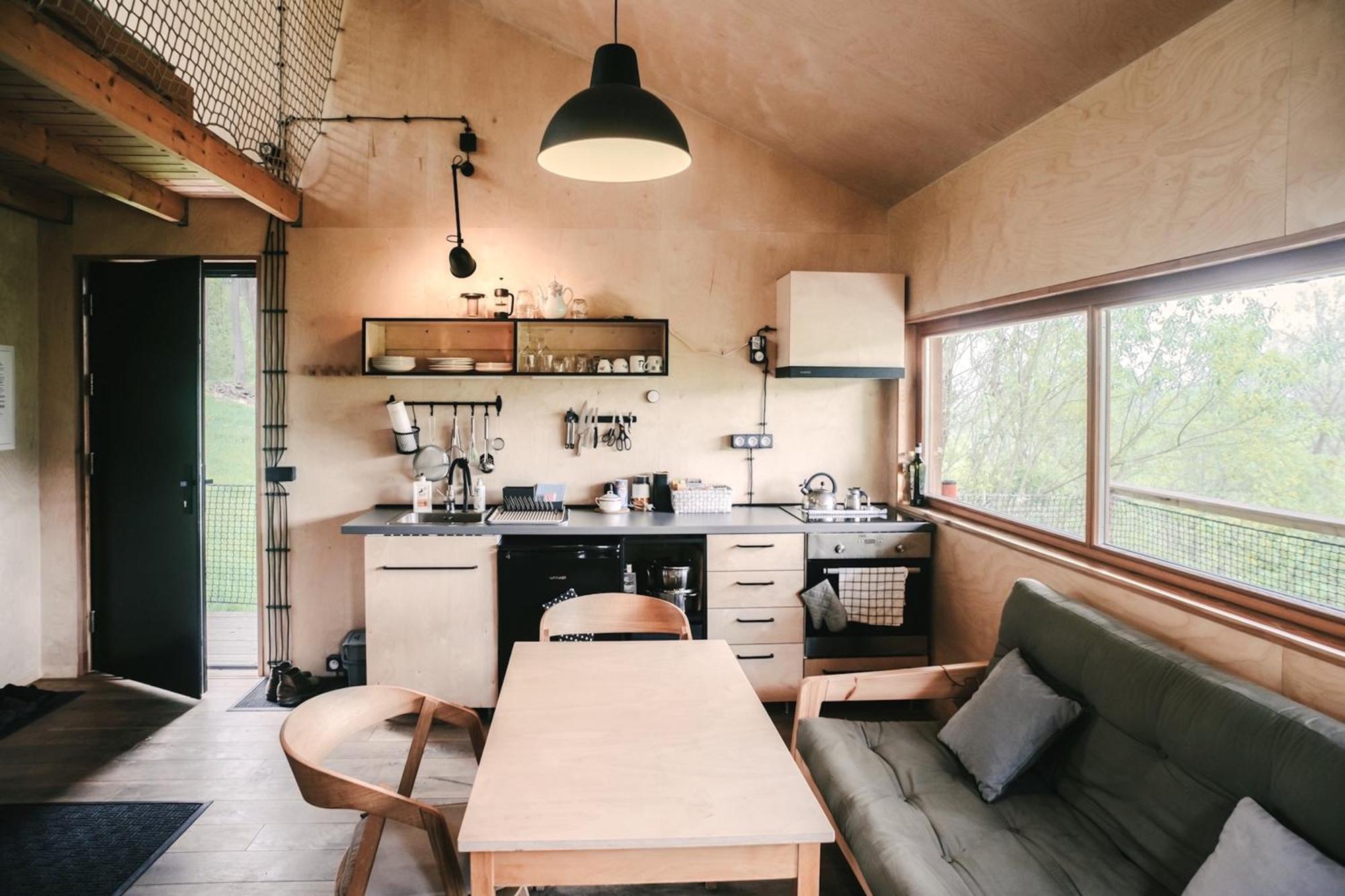 Tri Domky - Tiny Houses Depoltice Eksteriør billede